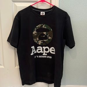 Aape by *a bathing ape men t shirt size L